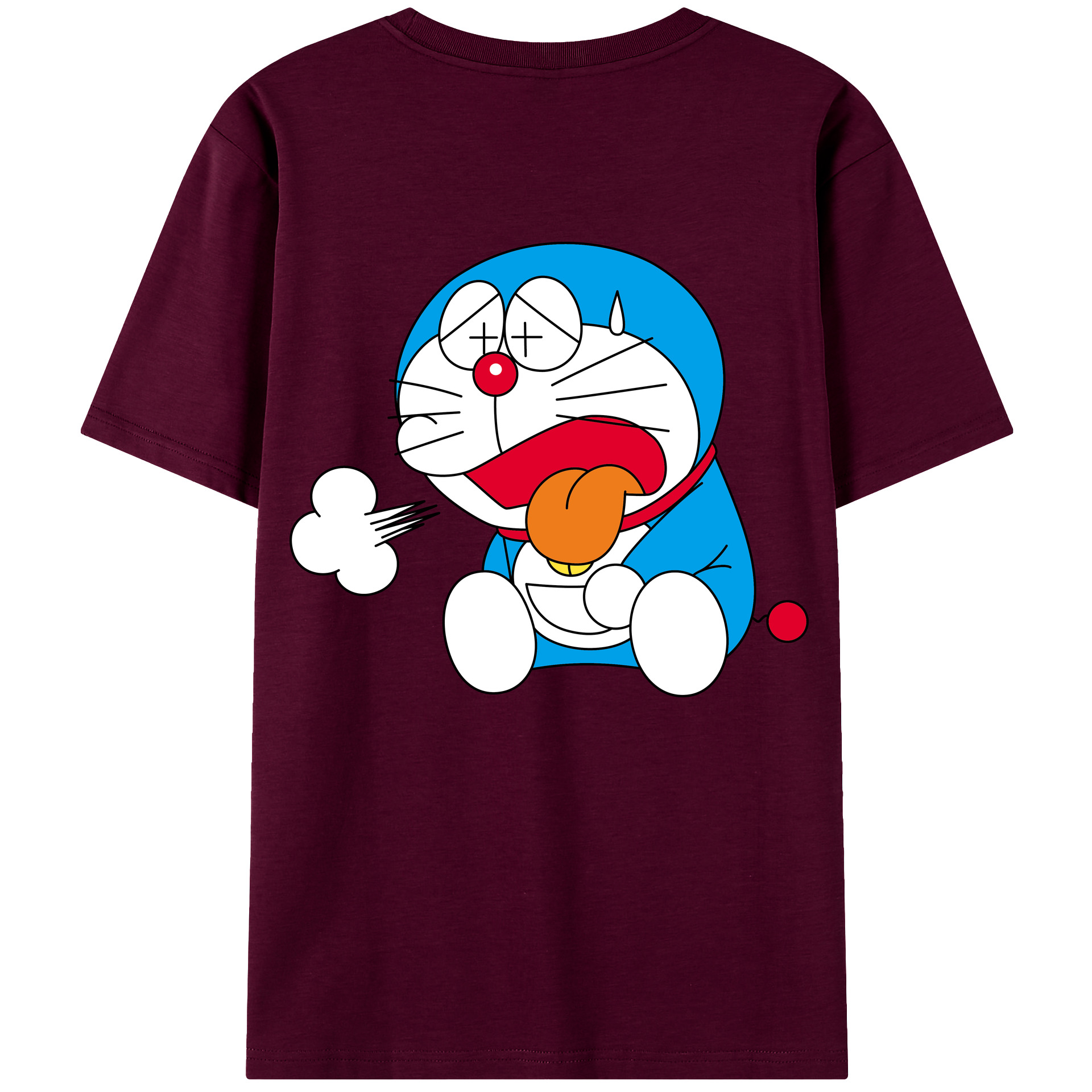 （画像用） ドラえもん Doraemon レディース半袖Tシャツ(バックプリント)
